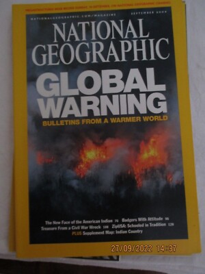 Nat.Georaphic, Bd.206, Nr. 3, Sept. 2004: Global Warning; Indian Renaissance 