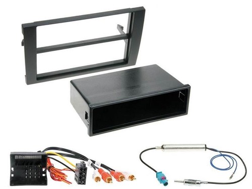JVC KD-X182DB MP3 DAB+ USB 1-DIN Autoradio für Audi A4 2002-2009 schwarz - Bild 2 von 5