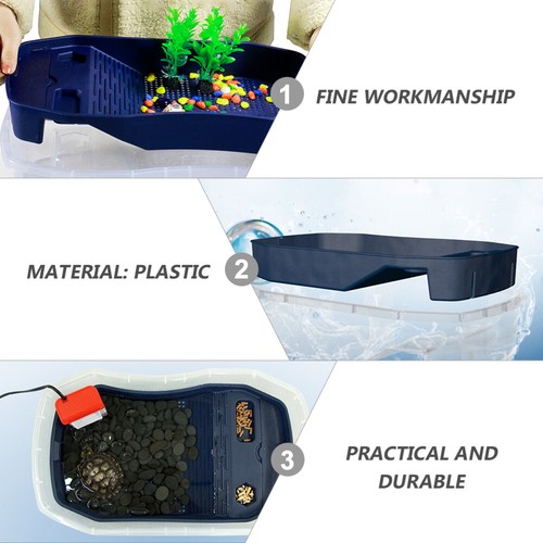 Turtle Aquarium Setup usine Turtle Habitat Reptile Case Small Tortoise Aquarium
