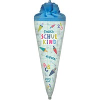 Folienballon SchultüTe Schulanfang 110 Cm Einschulung Endlich Schulkind Party