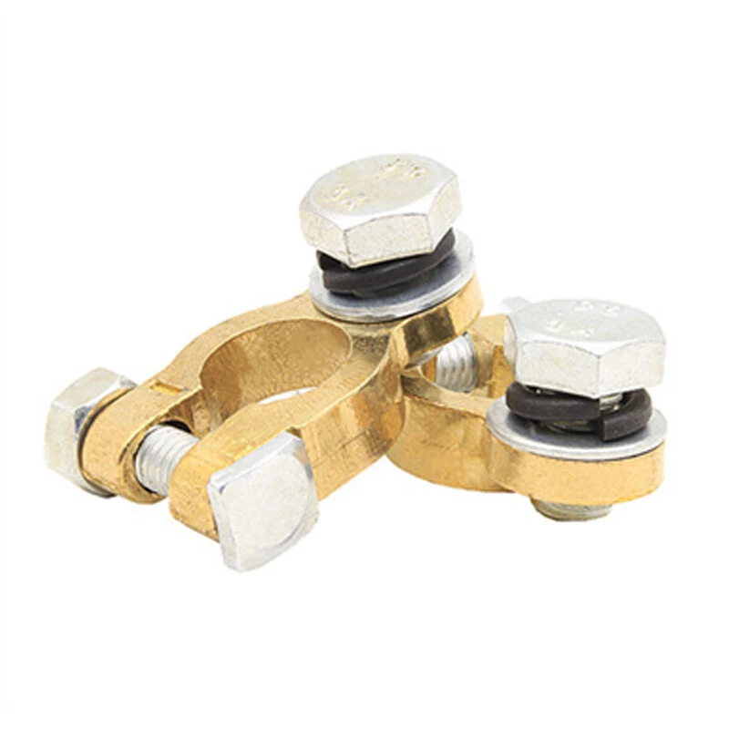 Cabezal de terminal de cable poste de batería autobuses para autocar camión M10/8 de alta resistencia latón × 2 piezas Foto 4 de 4