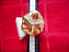 NWT VALENTE 18K YELLOW GOLD RING SIZE 5.5 US 24.2g MADE IN ITALY NO RESERVE — photo 4