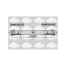 Flexible de frein Peugeot 406