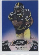 2012 Bowman Sterling Blue Refractor 7/99 Chris Rainey #48 0b2