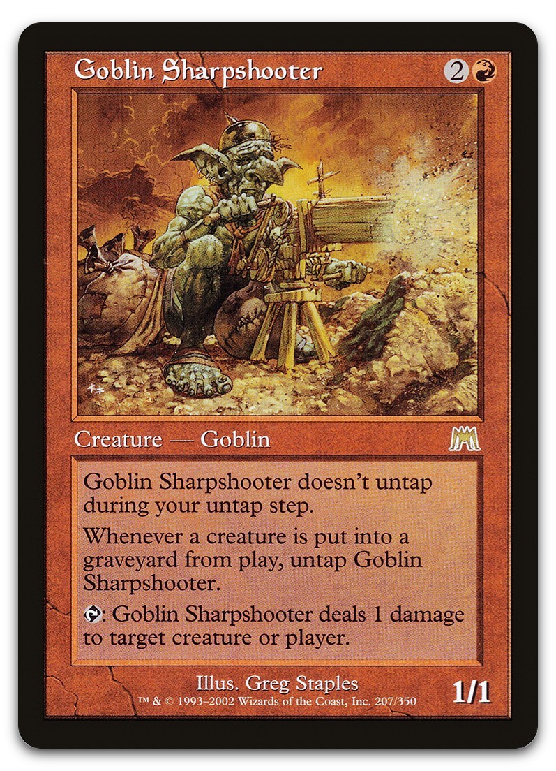 Goblin Sharpshooter #207 (NM) Onslaught ONS Magic MTG