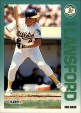 1992 Fleer Baseball (241-480) - You Pick - FREE SHIPPING 5+ Cards READ NM