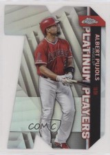 2021 Topps Chrome Update Target Platinum Player Die-Cuts Albert Pujols 0ij1
