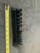 Snap On 1/4  Drive Deep Impact Socket Set, 5-...