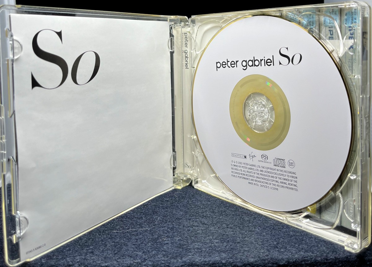 SACD (Hybrid Edition) Peter Gabriel Peter Gabriel SO Reissue