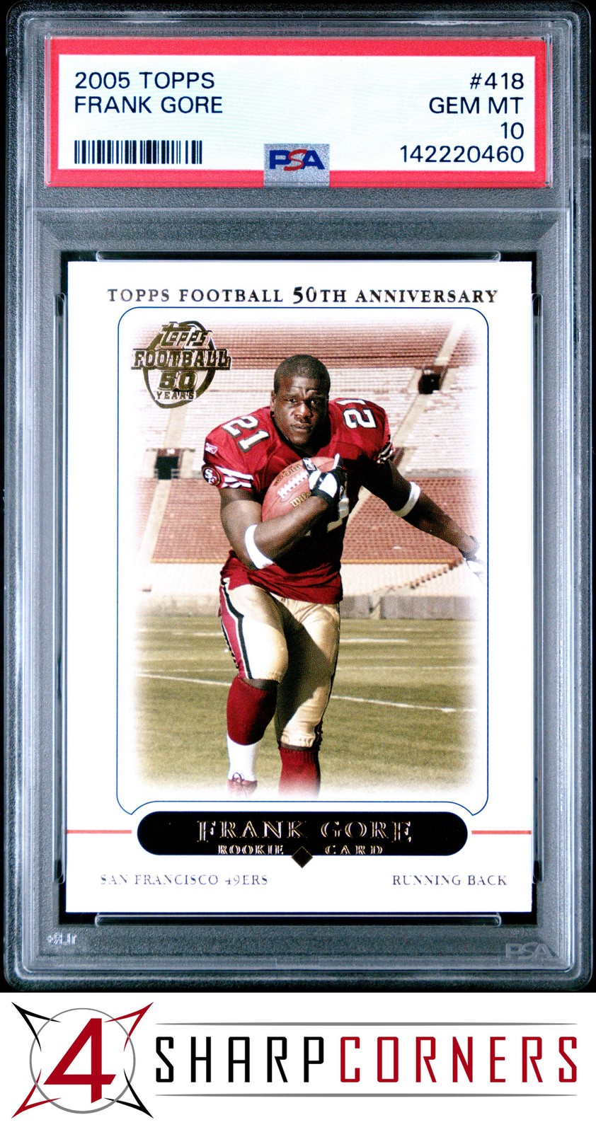 Frank Gore Topps #418 Base