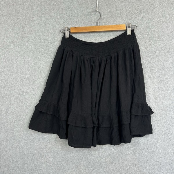Lily Loves Mini Skirt Black Size 10 S 