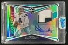 2020 Panini Limited Dak Prescott Material Monikers Patch Ruby Spotlight Auto 2/2