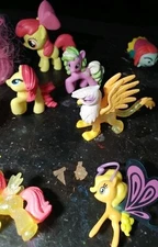 Lot Of 8 My Little Pony Minifigures - Many Great Items Available
