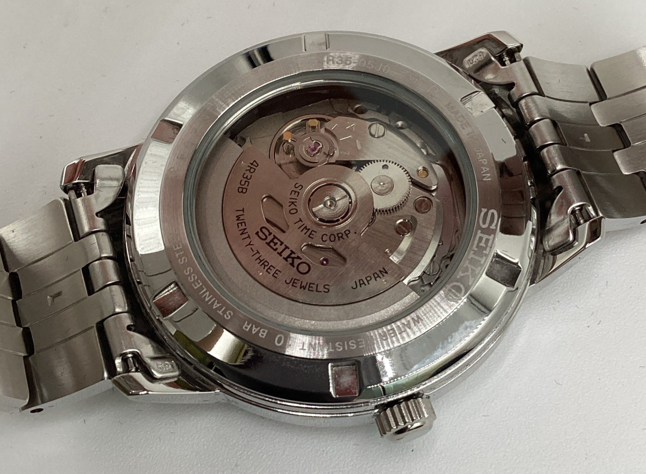 SEIKO Men's SRPH89 Automatic Essentials Green Sun… - image 5