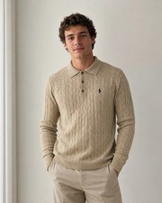 Polo Ralph Lauren Pullover Camelfarbene  Gr. ...