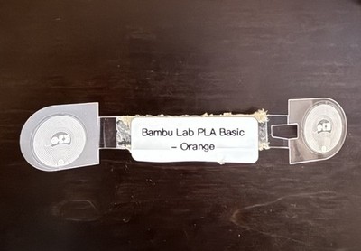 Bambu Lab PLA Basic Filament - Orange - RFID tag only