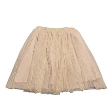 Kids Girls Gold Embroidered Holiday Skirt - Cat  Jack Large Size 10/12