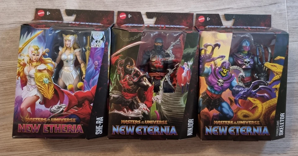 Ninjor Blade Terror Claws Skeletor She Ra Masterverse Movie MATTEL Masters MOTU