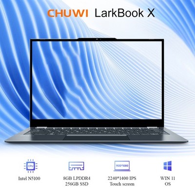 CHUWI 14.1'' Touch Laptop, Intel N5100 Quad Core, 8GB+256GB SSD, Windows 11