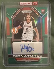 2023 Panini Prizm Signatures Haley Jones Green Rookie RC Auto - Sealed