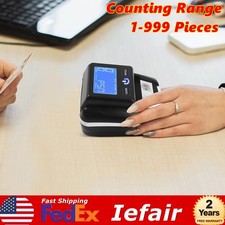 Money Counter Machine portable Counterfeit Detection Bill Counter with UV/MG/IR