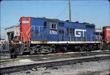 MC Grand Trunk Western 4700 - Original Slide - Detroit, MI