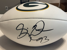 Gilbert Brown Signed Green Bay Packers Franklin Football Beckett Authentic