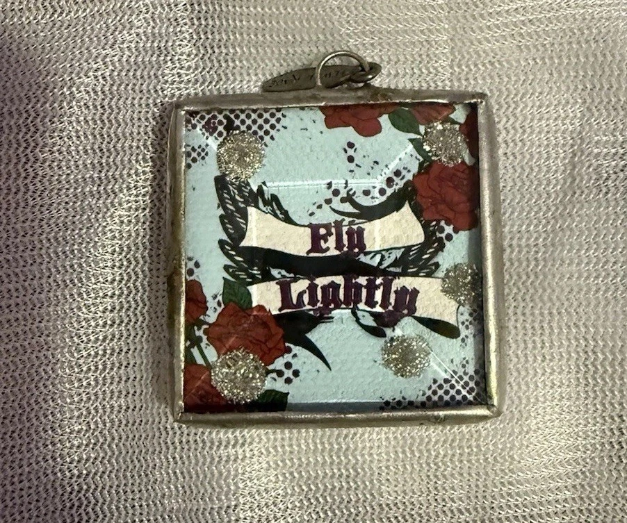 Jewel Kade JOY 2 Sided FLY LIGHTLY Retired NEW - Image 2 of 2