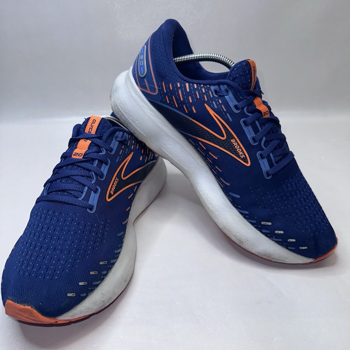 Brooks Mens Glycerin 20 1103821D444 Blue Running Shoes 