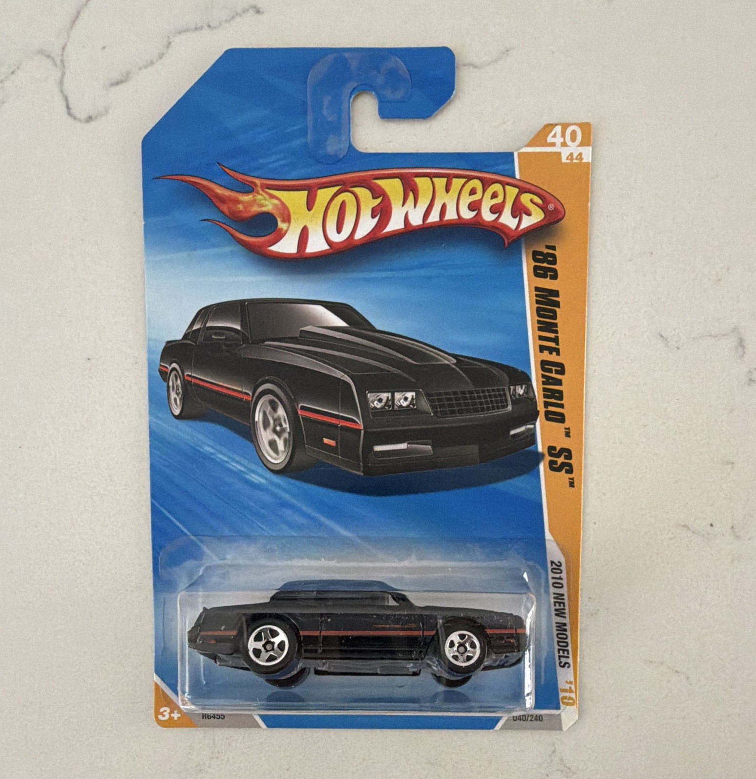 Hot Wheels 2010 New Models 1986 Chevrolet '86 Monte Carlo SS 1:64 Diecast Black