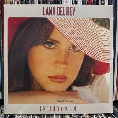 LANA DEL REY - HONEYMOON (RED VINYL 2LP) 2015  RARE ALTERNATE COVER ART  4750764