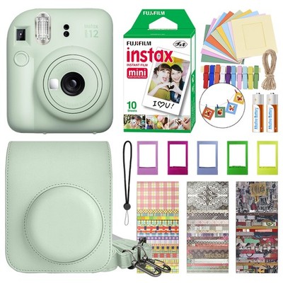 Fujifilm Instax Mini 12 Instant Camera with 10 Film + Accessory