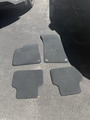 2019-2026 Audi Q8, SQ8 floor matsSet of 4 OEM mats, two front and two rear