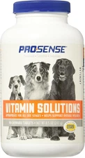 Vitamin Solutions 90 Count, Chewable Tablets for Dogs, Helps Support Overall Wel