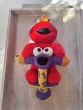 Vintage Elmo Plush Jump And Learn Elmo Fisher Price Sesame Street Electronic Toy