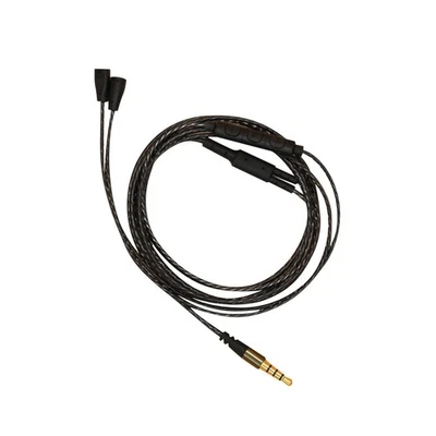 3.5mm Cable With Remote Mic For iphone to For Sennheiser IE8 IE 80 Headphone A - Image 1 of 4