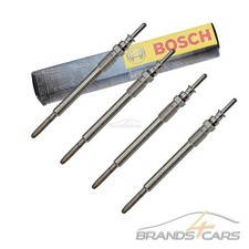 4x BOSCH GLÜHKERZE DURATERM FÜR OPEL ASTRA G 2.0 BJ 1998-2005
