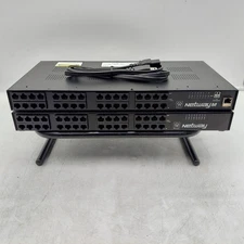 LOT OF 2 Netway16M 16-Port Managed Midspan Security Switch Netway 16M