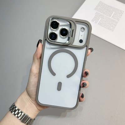 Clear Magnetic Case for iPhone 11-17 Pro Max - Shockproof Protection Phone Cover