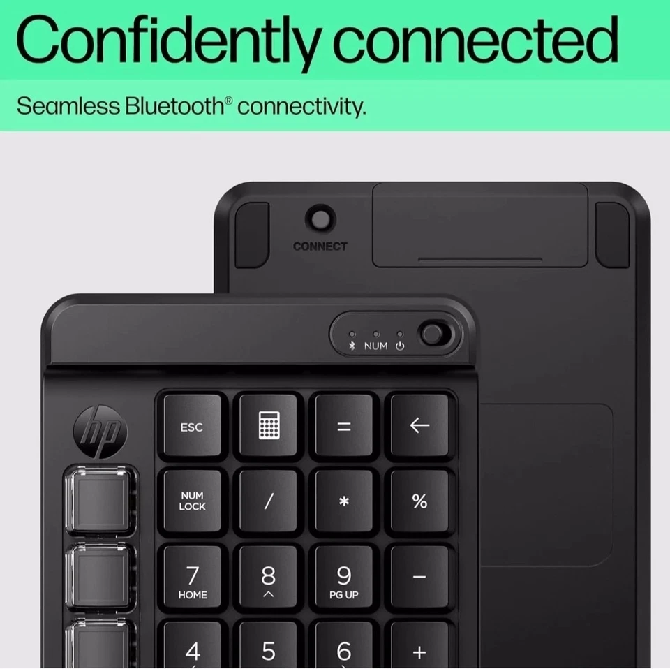 HP 430 PROGRAMMABLE WIRELESS KEYPAD, BLUETOOTH, BRAND NEW, SEALED BOX.. - Image 4 of 4