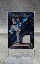 2024 Panini Donruss - Jersey Kings Jackson Jobe #JK-JJ Blue Ice (MEM, RC)