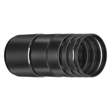6Pcs M42 Lens Adapter Ring Extension Tube for Camera and Eyepiece, Black
