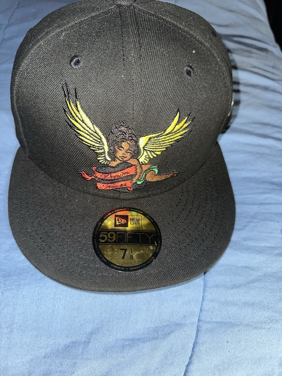 帽子 DenimTears Black Cherub NewEra Hat 7 5/8 Denim Tears x NEWERA Cap 