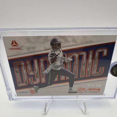 2022 Panini Luminance - Dynamic DK Metcalf #DYN-DKM Orange /100
