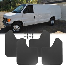 4x Mud Flaps Mudguards Fender Splash Guards Mudflaps For Ford Transit E-150 Van 4x Mud Flaps Mudguards Fender Splash Guards Mudflaps For Ford Transit E-150 Van