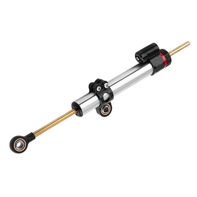 Qiilu Motorcycle Steering Damper Universal Steering Stabilizer Control Cnc