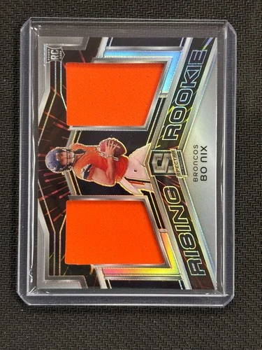 2024 Spectra Rising Rookie Materials Bo Nix JERSEY #/60 RC ROOKIE