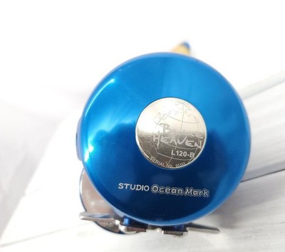 STUDIO OCEAN MARK Reel L120-B Jigging Blue Heaven #QYAIFL | eBay