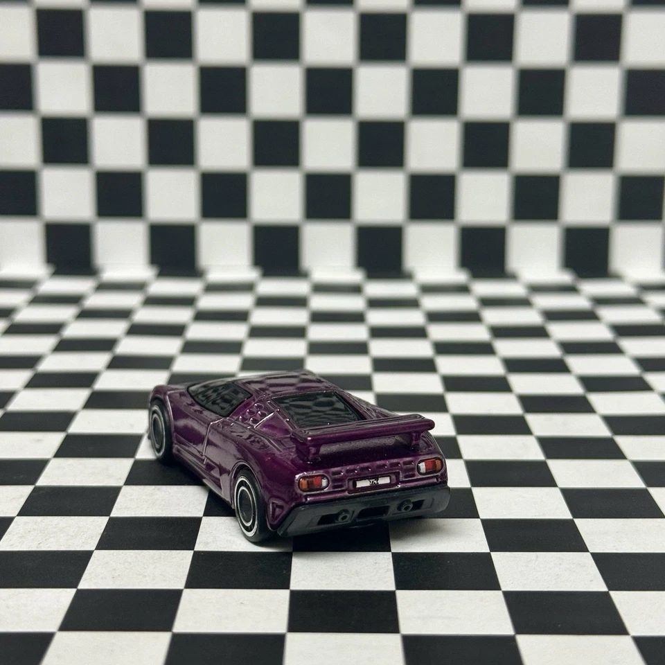 Bugatti EB110 SS 2025 Hot Wheels Super Treasure Hunt STH # '64, suelto - Real Ri Foto 3 de 4
