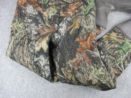 Hodgman Neoprene Chest Waders Mens Size 10 Camo Mossy Oak 600g Thinsulate Boots - Picture 5 of 24